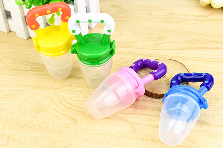New Baby Silicone Pacifier, Encapsulated To Soothe Complementary Food Feeding Artifact - Jener