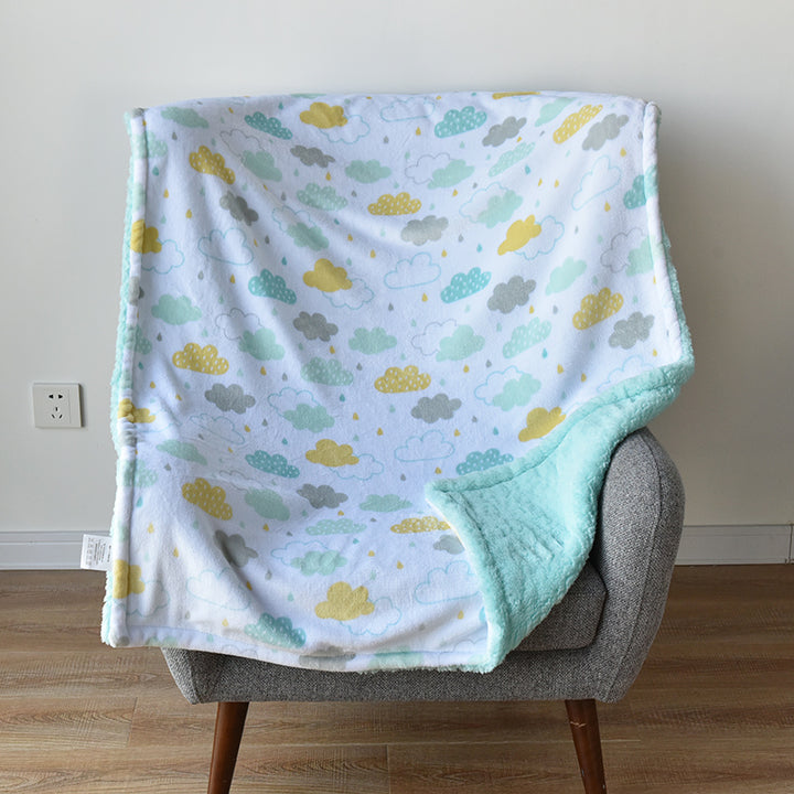 Baby Flannel Blanket Shawl Blanket - Jener