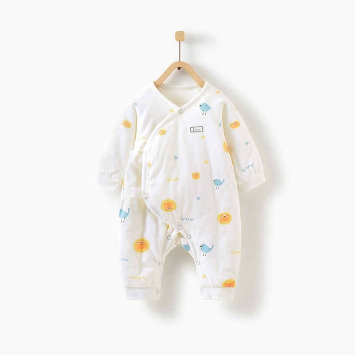 Newborn Baby Thick Cotton Jumpsuit - Jener