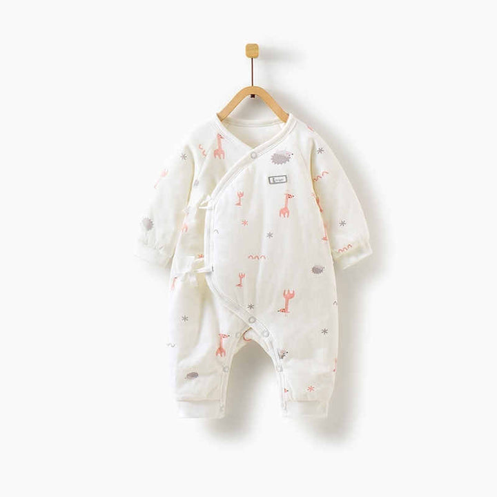 Newborn Baby Thick Cotton Jumpsuit - Jener