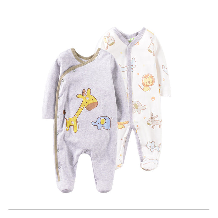 Baby Suit Cartoon Embroidered Cotton - Jener