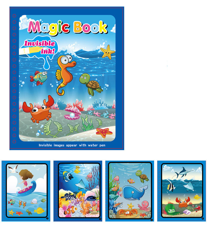 Children's Magic Water Painting Book - Jener