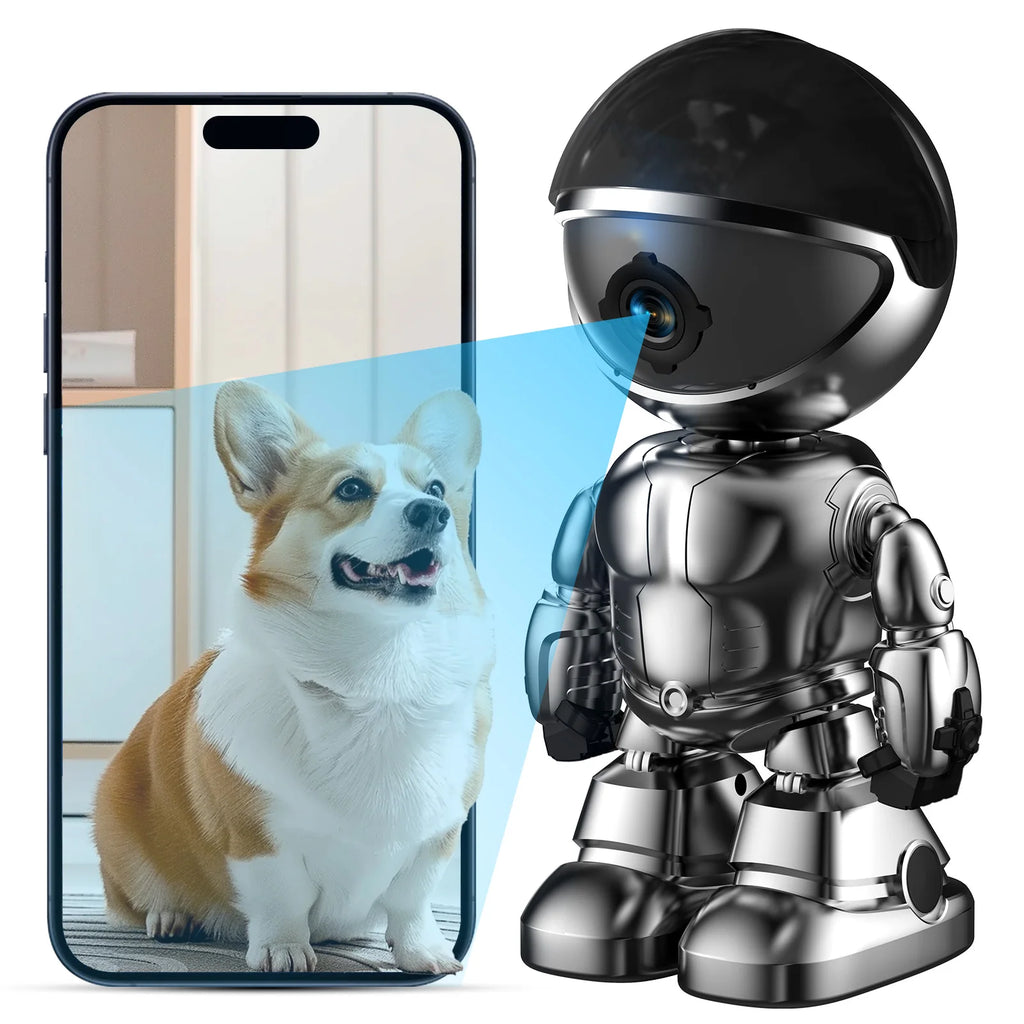 WESECUU Smart Robot Camera 3MP IP Camera WIFI Robert Network CCTV HD Baby Monitor Remote Control Home Security Camera