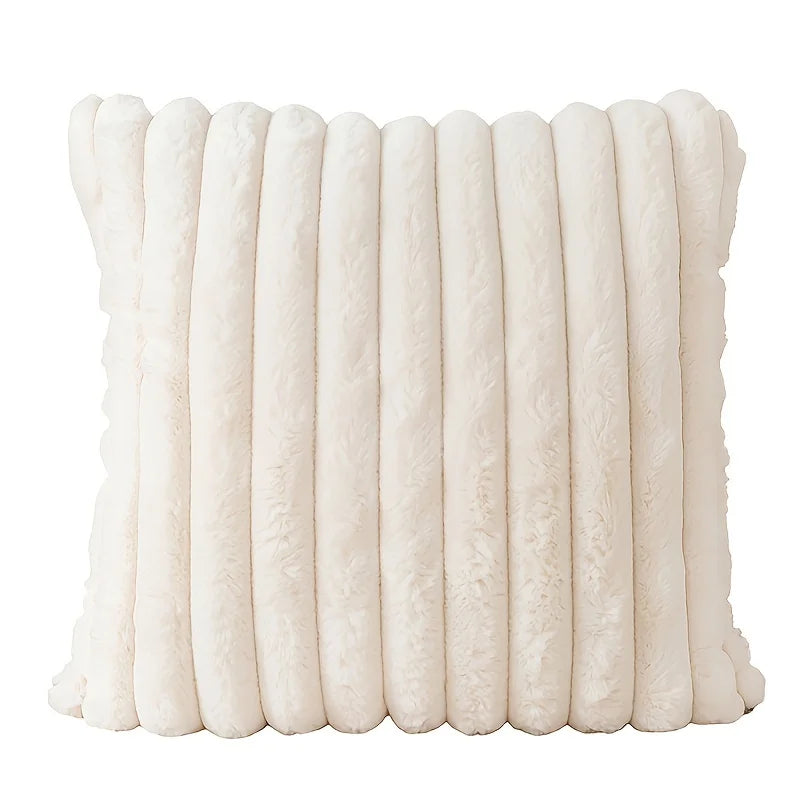 1pc Stripe Corduroy Pillow Case,Creative Home Fabric PillowCushion For Sofa Bedroom Car, Home Decoration Home Decor Room Decor